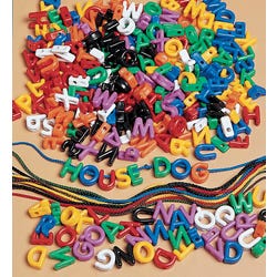 Image for Childcraft Uppercase and Lowercase Letter Bead Set, 576 Pieces from School Specialty