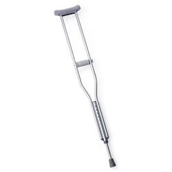 Image for Medline Pair Crutch, Large, 5 feet - 10 inches to 6 feet 6 inches, Aluminum, Pack of 2 Pairs from School Specialty