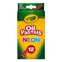 Image for Crayola Neon Oil Pastels, Set of 12 from School Specialty