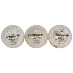 Abilitations Arctic Squeeze Fidget Balls, Set of 3, Item Number 1359114