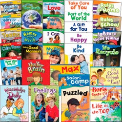 Image for Teacher Created Materials Essential Classroom Bin for Social Emotional Learning, 31-Book Set for Grades K to 1 from School Specialty