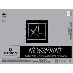 Canson XL Newsprint Pad, 18 x 24 Inches, 30 lb, 100 Sheets 407601