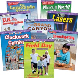 Image for Teacher Created Materials Measurement and Data, Grades 2 to 3, Set of 8 from School Specialty