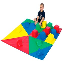 Shape 'n Color Mat and Matching Cubes 2124844