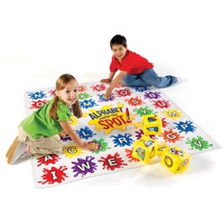 Learning Resources Alphabet Marks the Spot Floor Mat, 54 x 54 Inches, Item Number 1298848