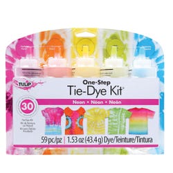 Image for Tulip One-Step Tie-Dye Kit, 4 Ounce Bottles, Neon Colors from School Specialty