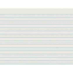 School Smart Skip-A-Line Ruled Writing Paper, 1/2 Inch Ruled Long Way, 11 x 8-1/2 Inches, 500 Sheets 085213