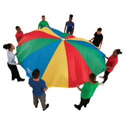 FlagHouse SuperChute Parachute, 30 Foot Diameter, Handle Free 2123346
