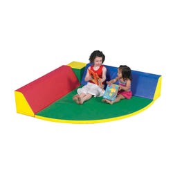 Image for Children's Factory Quarter Circle Restful Corner, 60 x 60 x 13 Inches from School Specialty