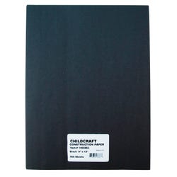 Image for Childcraft Construction Paper, 9 x 12 Inches, Black, 500 Sheets from School Specialty