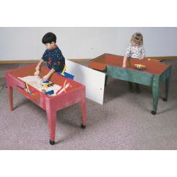 Image for Childbrite Super Sand and Water Activity Center, Red, 2 Casters from School Specialty