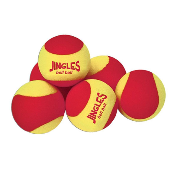Jingle Bell tennis balls with bells inside