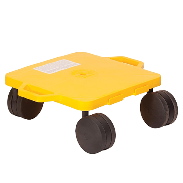 Yellow Floor Scooter