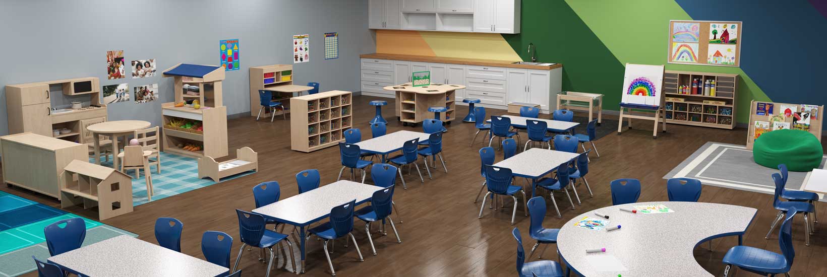 Early Childhood Kindergarten Space View 2